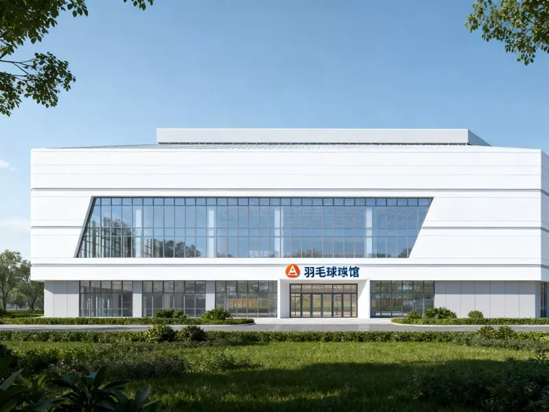 ஸ்டீல் அமைப்பு பூப்பந்து மண்டபம்